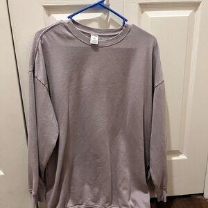 PINK Victoria's Secret Mauve Crewneck Top